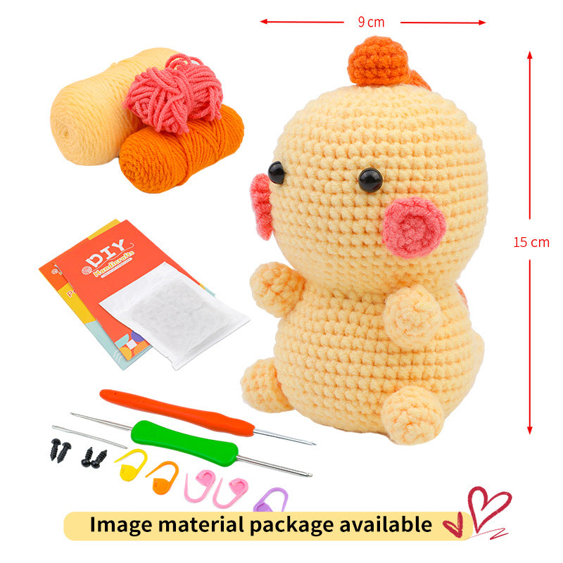 Crochet Material Package Woven Wool Ball Handmade Doll Diy Knitted Crochet Material Package