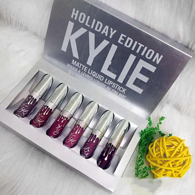 Gold 6 Lip Colors Kelly Kim Birthday Edition Non-Stick Cup