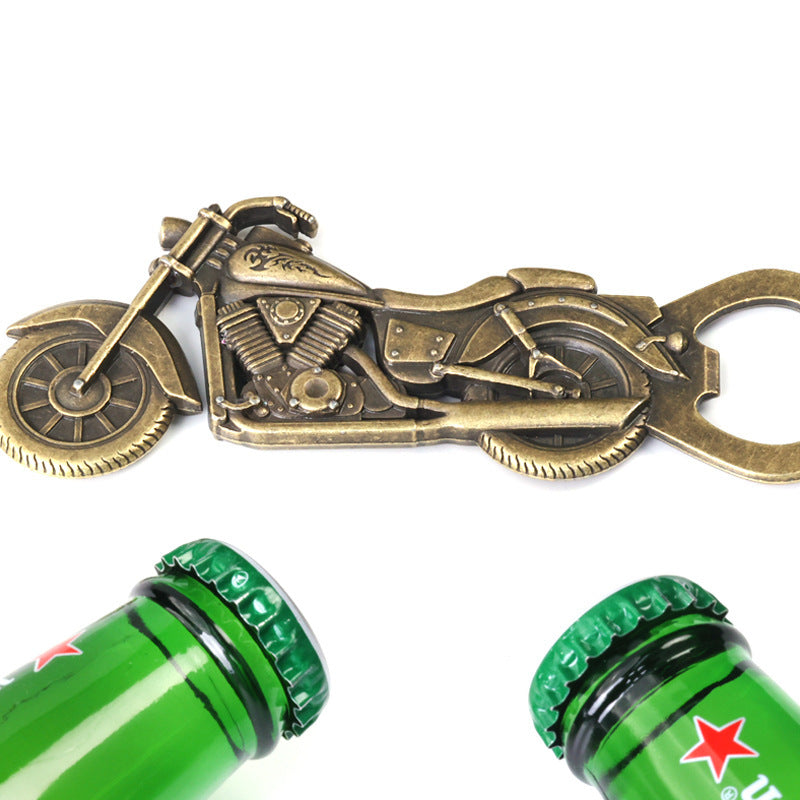 New Zinc Alloy Motorcycle Opener Retro