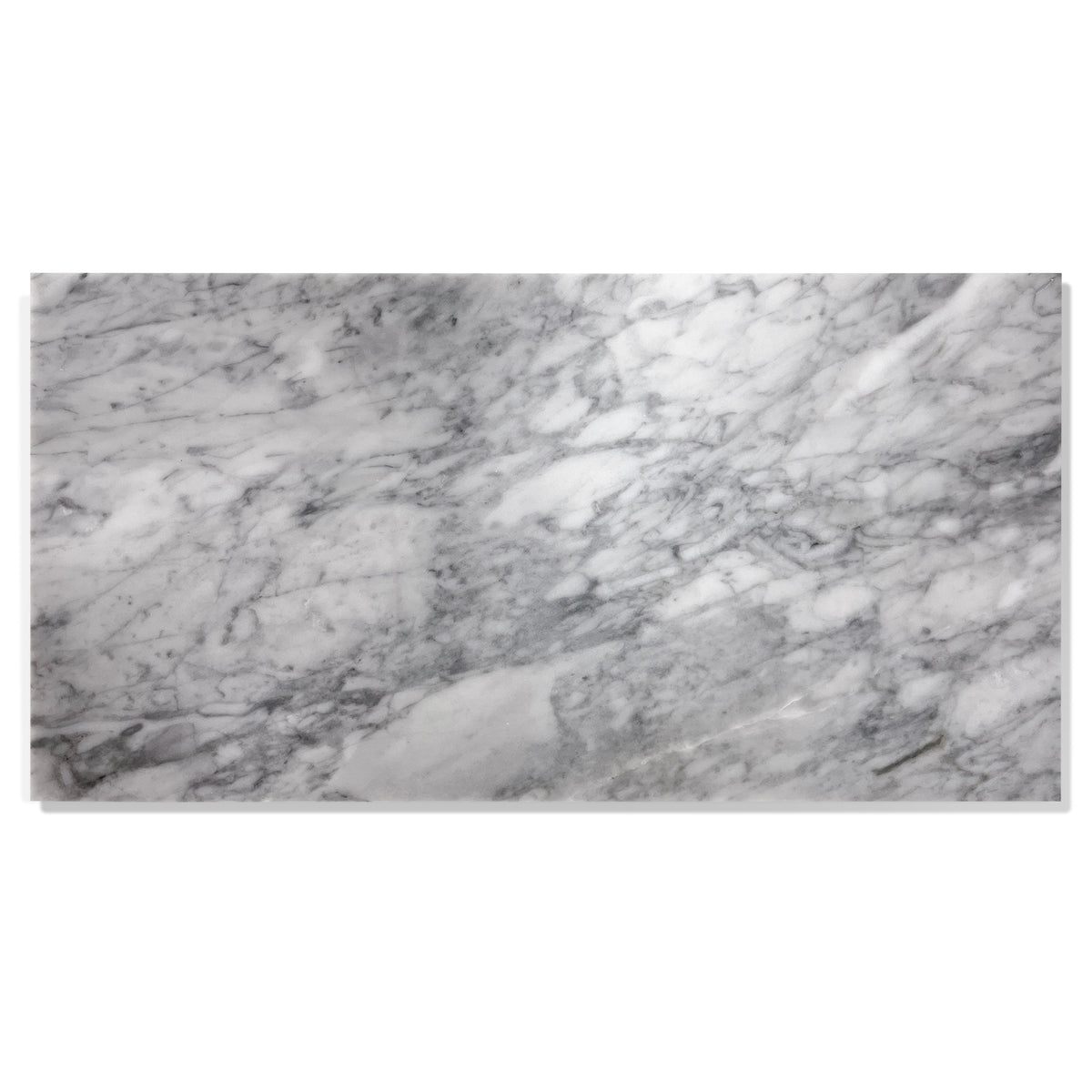 12X24 Inch Carrara Marble, Gray Marble, Natural Marble, For Wall And Floor, Polished Marble Tile