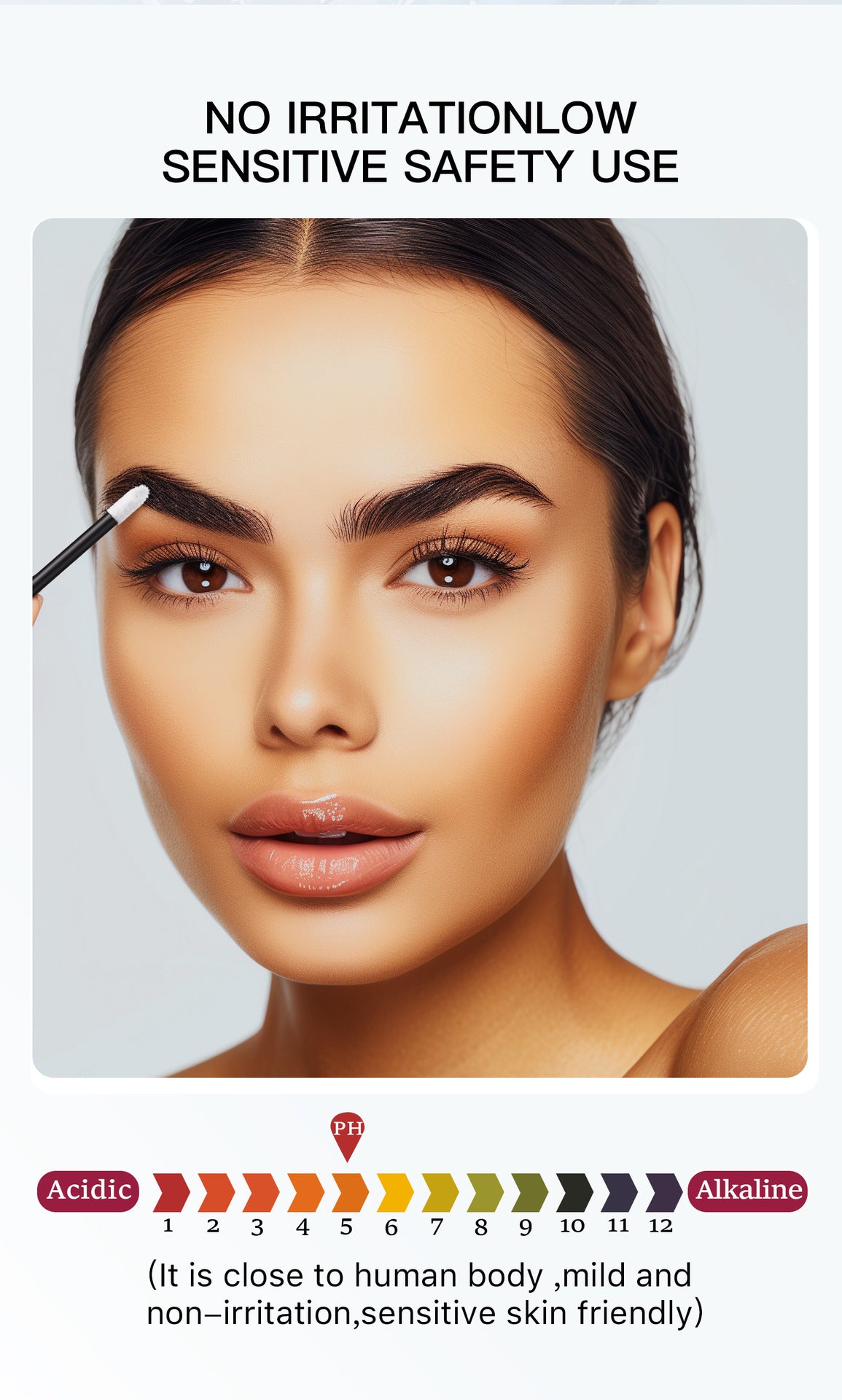Eyebrow Growth Serum Eyebrow Serum to Grow Brows with Advanced Formula to Boost Longer Fuller and Thicker Looking Eyebrows 3mL