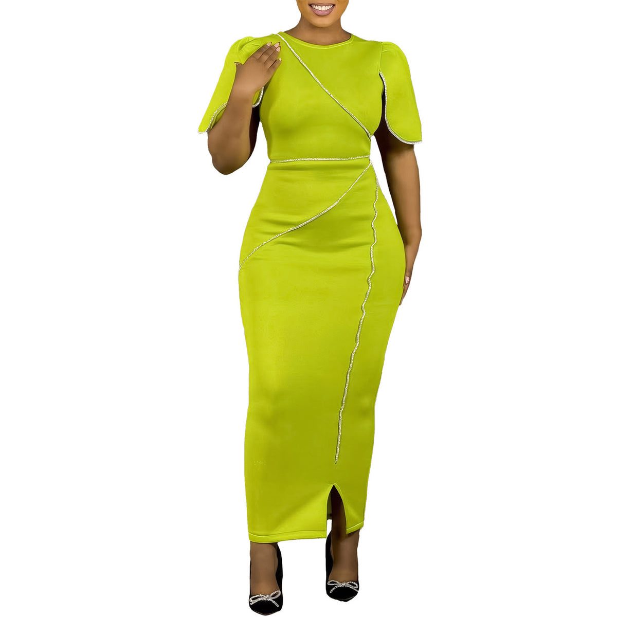 Elegant Banquet Formal Long Dress Africa