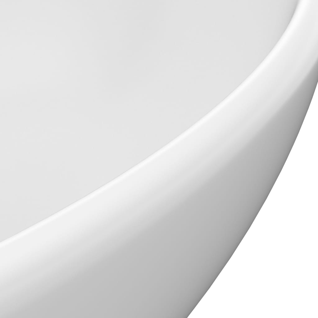 Luxury Oval Washbasin Matte Ceramic   Luxury