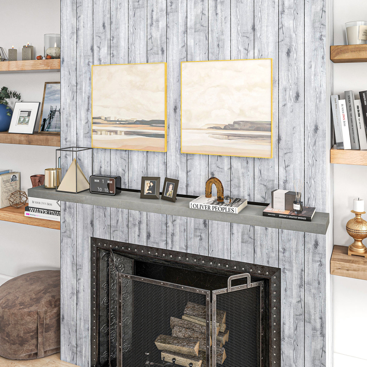72" Fireplace Mantel
