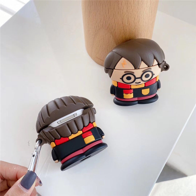 Cartoon Boy Suitable For AirPods Pro Protective Case 23 Generation Bluetooth Headset Soft Case Tide