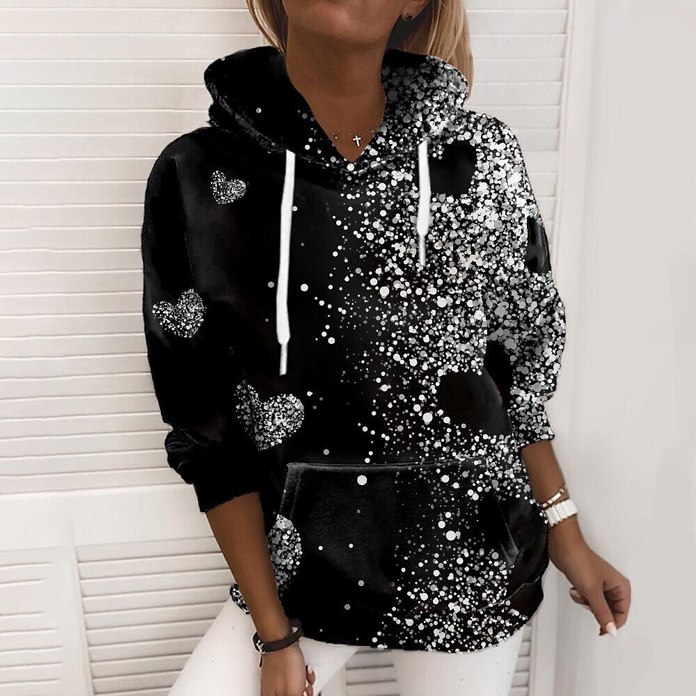 New Comfort Loose Casual Hooded Sweater
