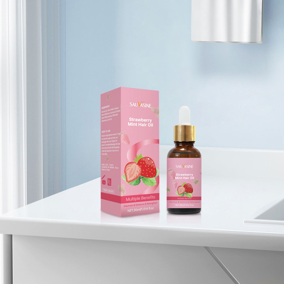Body Care Strawberry Peppermint Oil 30ml