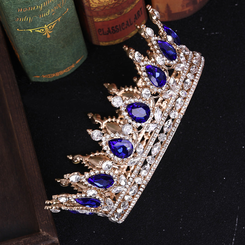 Fashion Alloy Color Crystal Bridal Crown