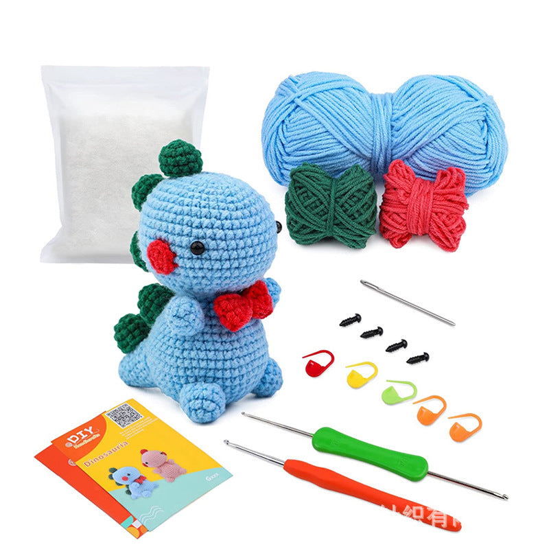 Crochet Material Package Woven Wool Ball Handmade Doll Diy Knitted Crochet Material Package