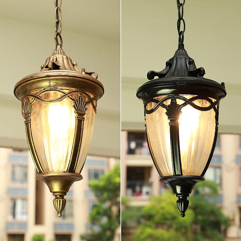Outdoor Waterproof LED Chandelier Corridor Aisle Garden Lamp
