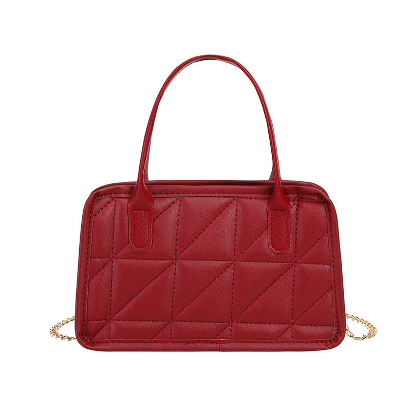 Design A Niche Versatile Contrast Shoulder Bag