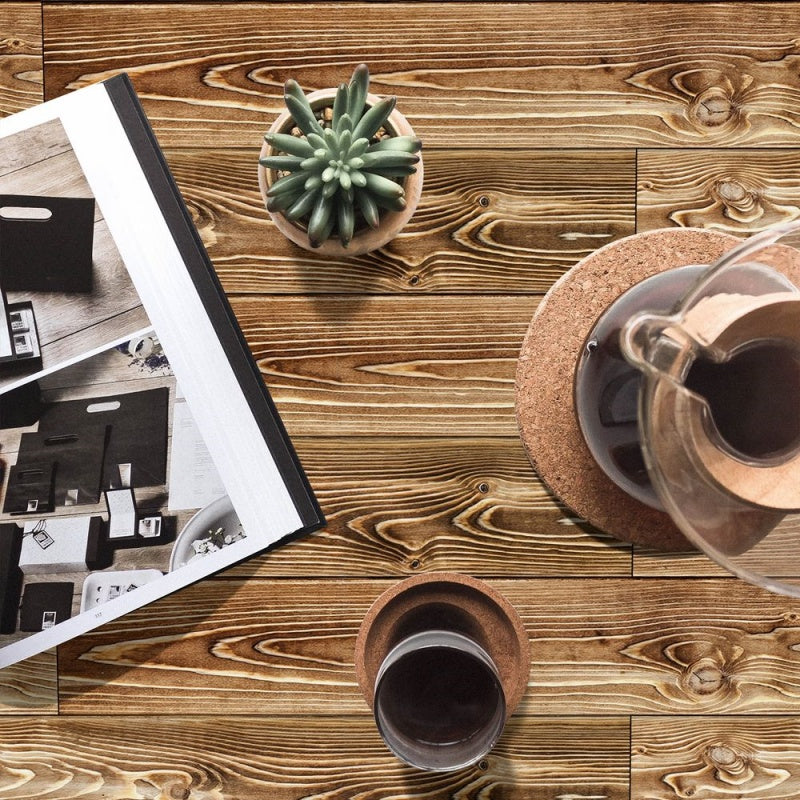 Wood Grain Peel And Stick Floor Stickers Non-Slip Self-Adhesive Floor Stickers