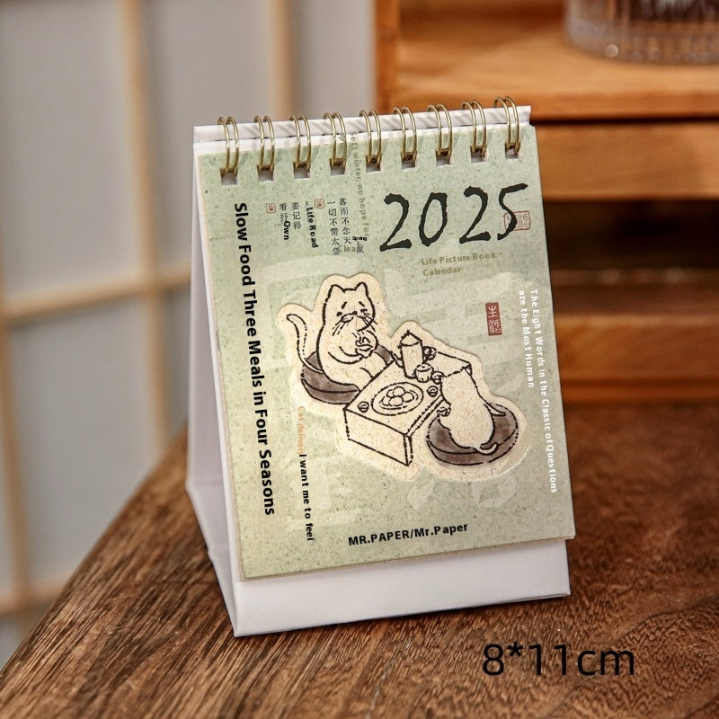 Coffee Coffee Mini Small Desk Calendar Per Day