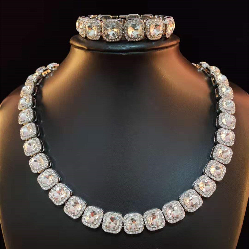Hipster Punk Flamboyant Accessories Decorated Cuban Chain