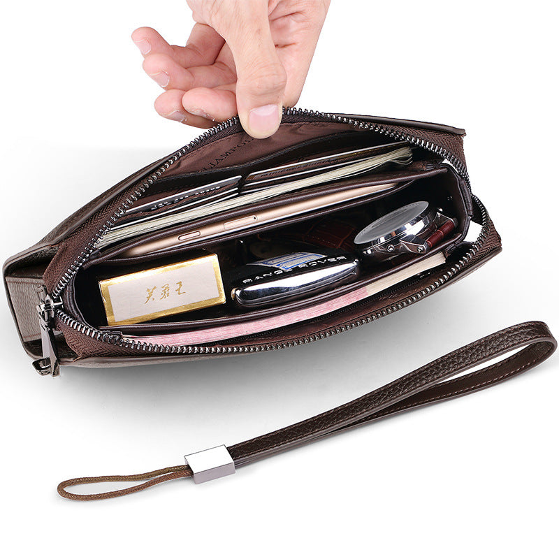 Men's Large-Capacity Wallet Male Clutch