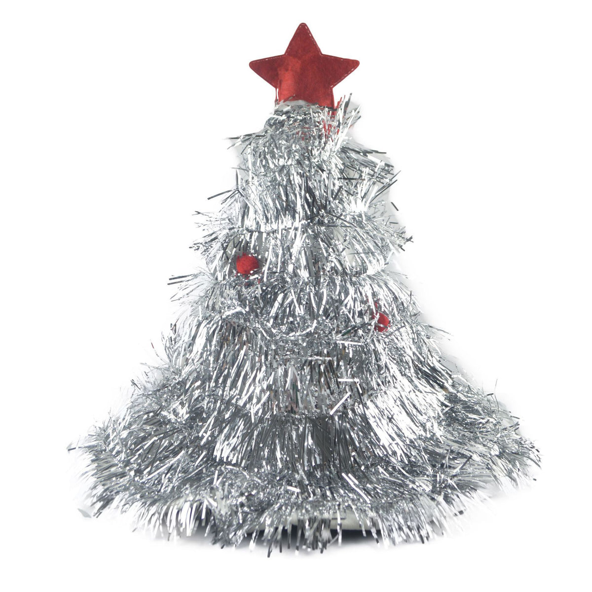 Christmas Green Gold Silk Christmas Hat Decoration