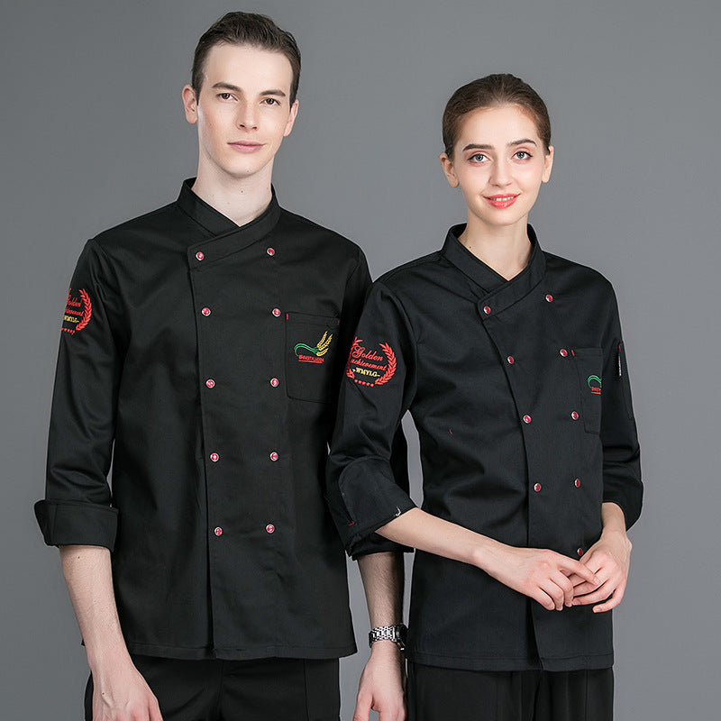 Western Restaurant Kitchen Chef's Overalls