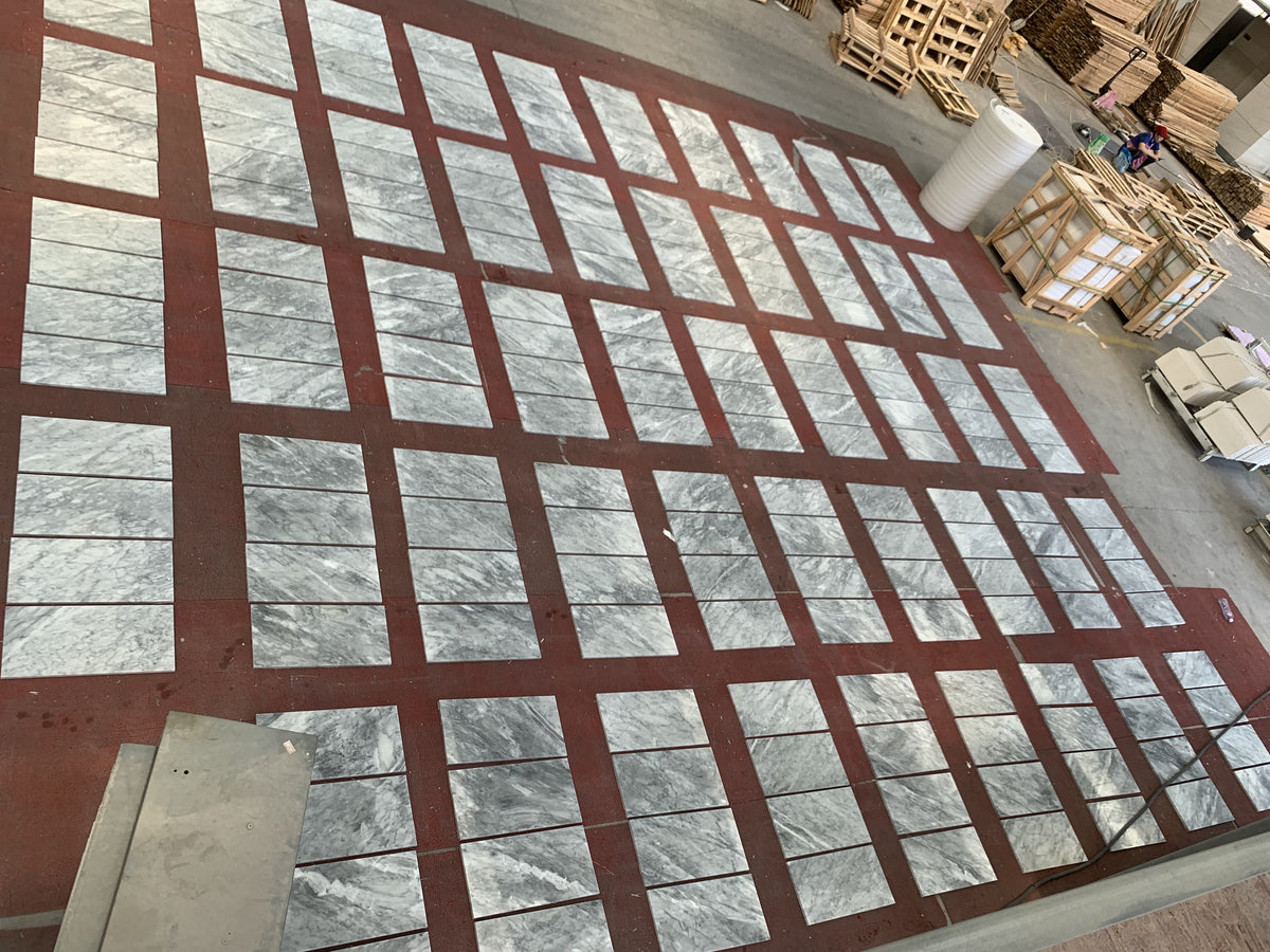 12X24 Inch Carrara Marble, Gray Marble, Natural Marble, For Wall And Floor, Polished Marble Tile