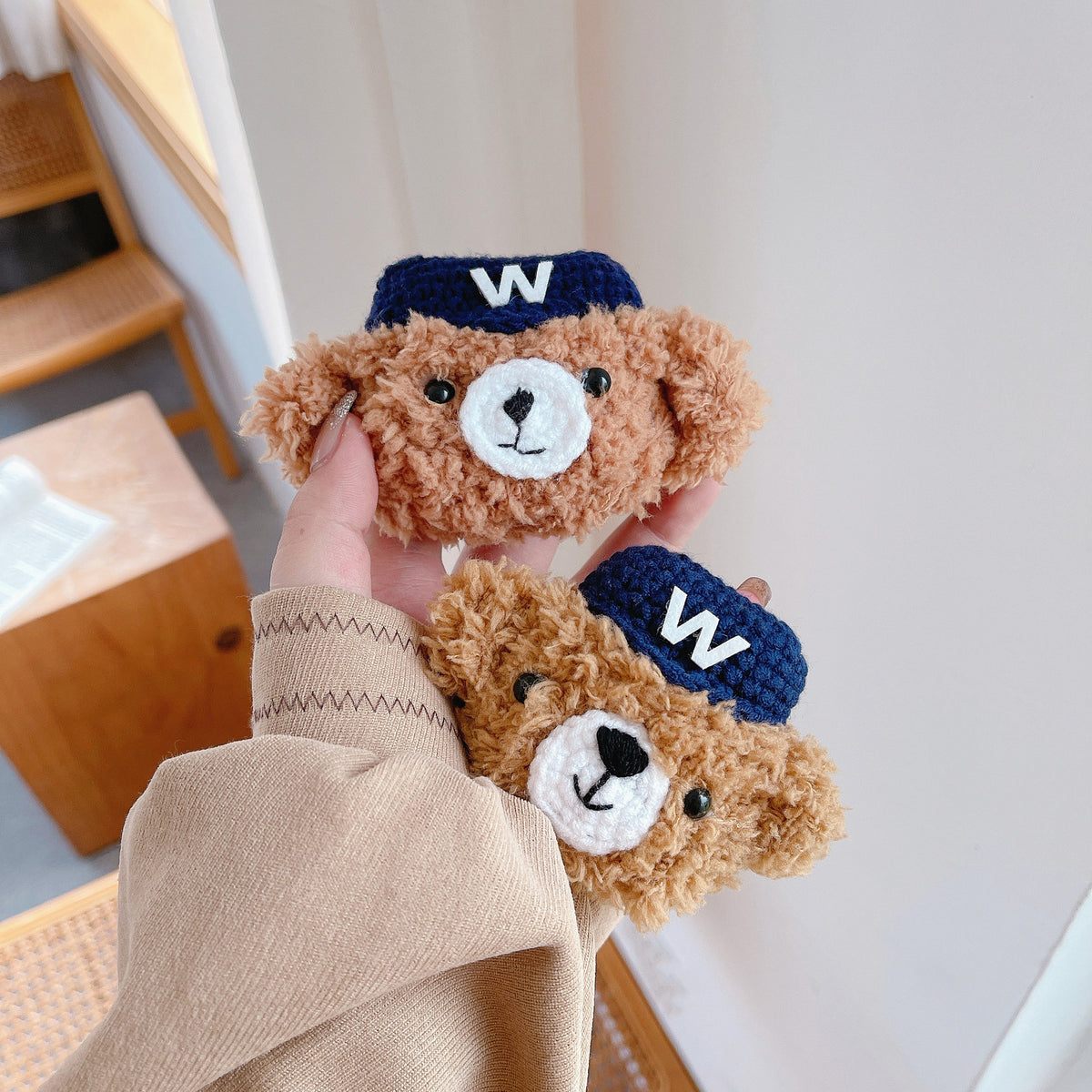 Applicable Bluetooth Headset Protective Cover Cartoon Plush