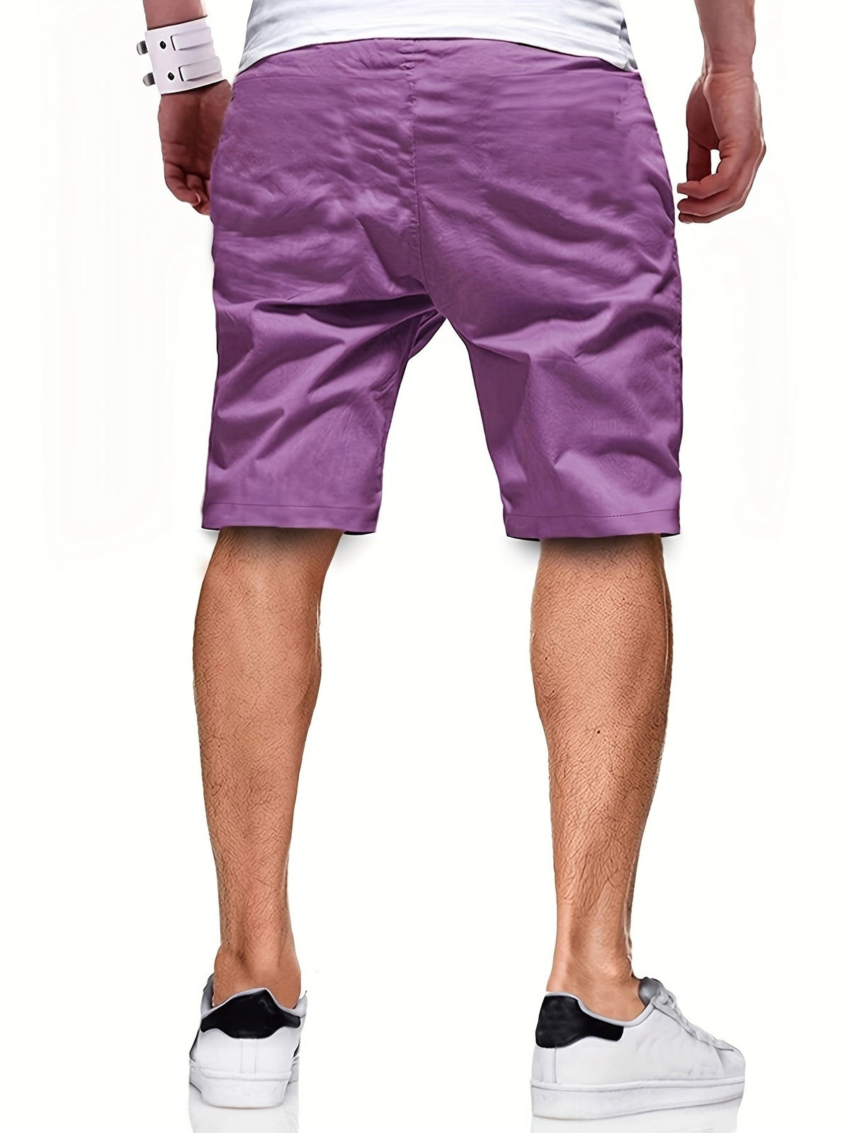Loose Sports Non-Elastic Men's Workwear Shorts