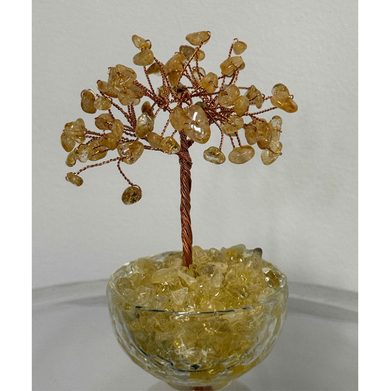 Crystal Money Tree Bonsai Gemstone Stone Feng Shui Wealth Figurine ,Traditional Showpiece,Figurine ,Modern Decorative