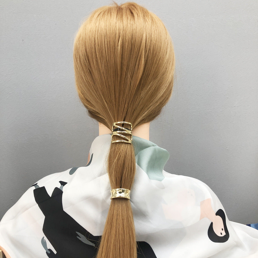 European And American U-Clips Ponytail Hair Plug Vintage Headwear