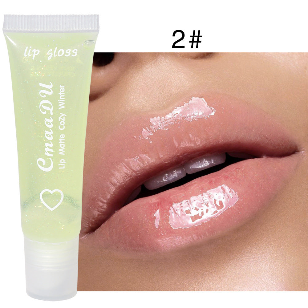 6 Colors Pure Transparent Moisturizing Lip Glaze