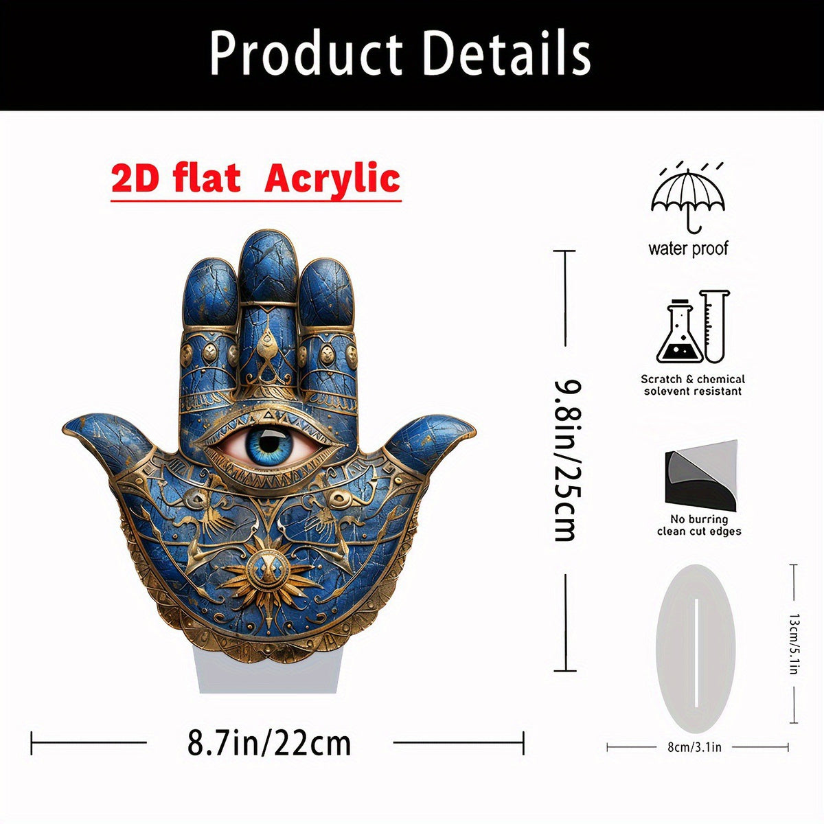 Acrylic Standing Sign Decoration Customized Crafts Give
