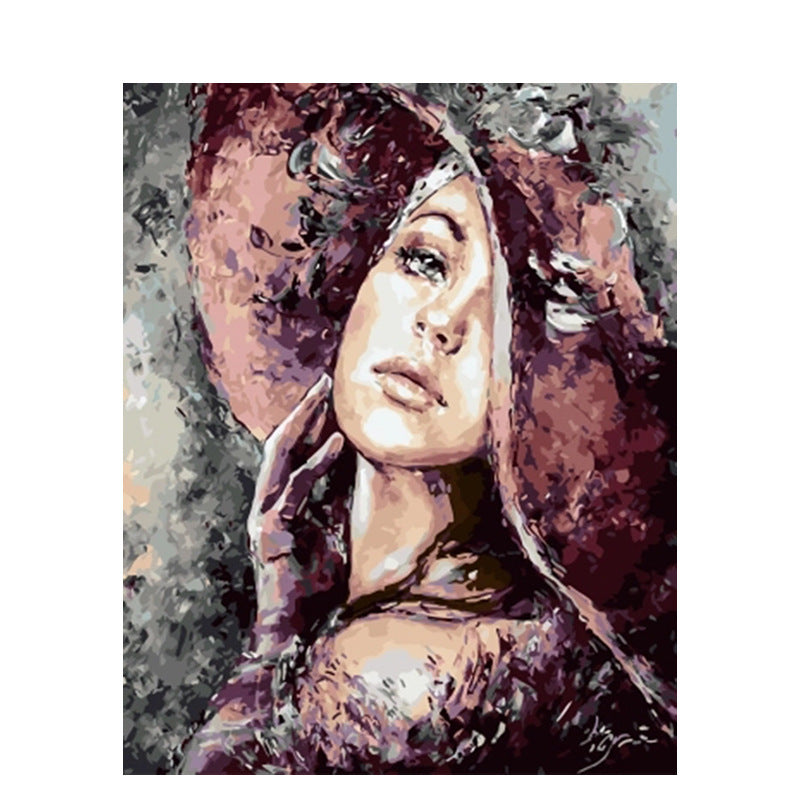 Digital Oil Painting Decorative Frameless