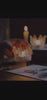 Glass Crystal Golden Crown Candle Holder